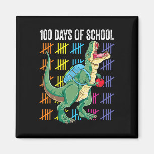Schultag für Kleinkinder T-rex Magnet