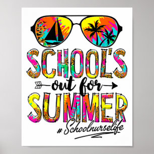 Schultag für Sommerschulkur Poster