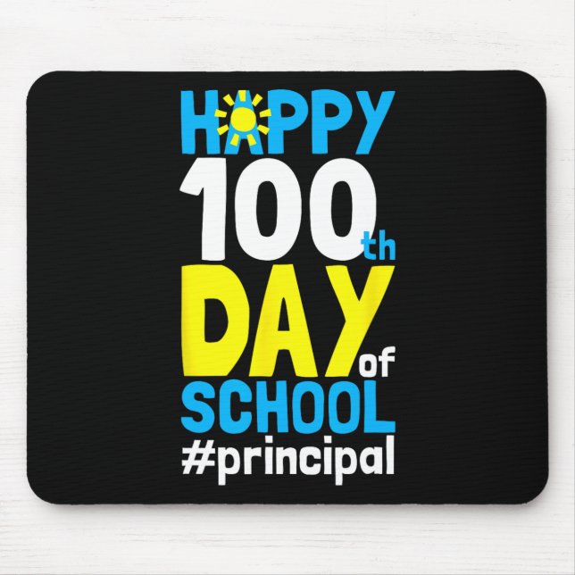 Schultag Haupt 100 Tage Mousepad (Vorne)