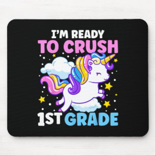 Schultag Ich bin bereit, das 1. Mousepad