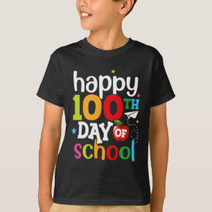 Schultag Lehrer Kinder Mädchen Jungen glücklich 10 T-Shirt