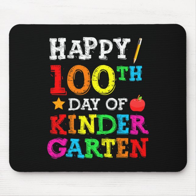 Schultage 100. Schultag Mousepad (Vorne)