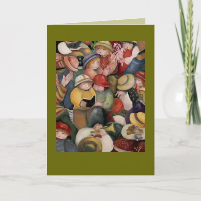 Schultagkarte Karte (Vorderseite)