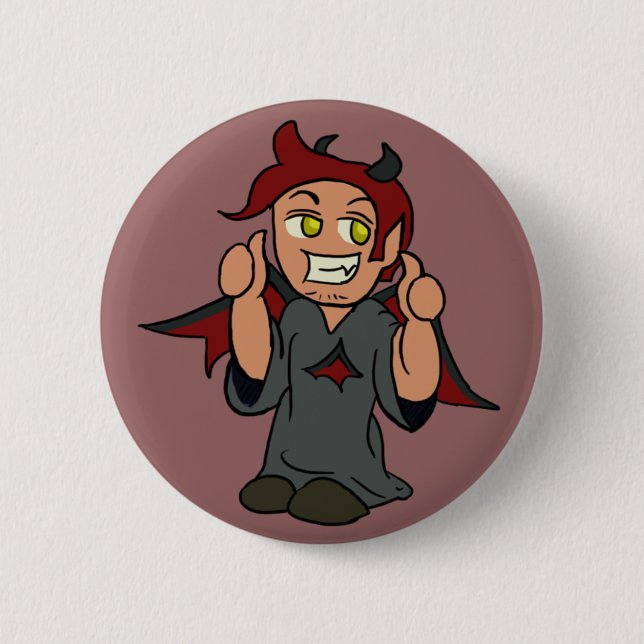 Schulter-Teufel-Knopf Button (Vorderseite)