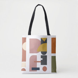 Schulter-Tote-Bag-Crossbody-Tasche mit geometrisch Tasche