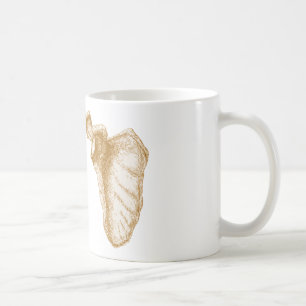 SchulterblattSepia Kaffeetasse