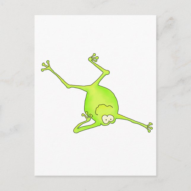 Schulterständer Postkarte (Vorderseite)