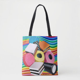Schultertasche. Candy Allsorts Kaskade Tasche