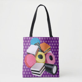 Schultertasche. Candy Allsorts kaskadierte Pfeffer Tasche