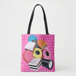 Schultertasche. Candy Allsorts kaskadierte Pinks Tasche