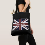 Schultertasche mit Britischer Gewerkschaft Jack-Fl Tasche<br><div class="desc">Shoulder Tote Tasche mit britischer Gewerkschaft Jack Fahne. britische Flagge,  Großbritannien,  Große Birne,  England. Personalisieren Sie Ihre Daten mit Text und Farbe. Vintager Stil.</div>