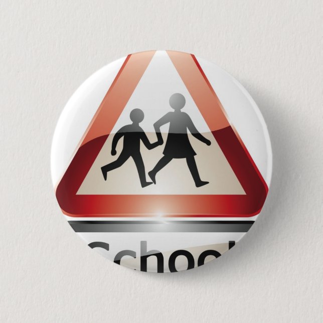 Schulüberfahrt Button (Vorderseite)