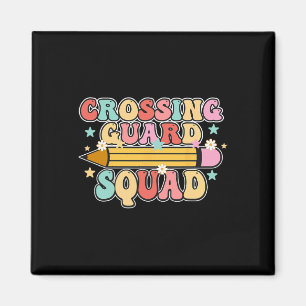 Schulübergangswart Retro Zurück zur Schule Cool Ap Magnet