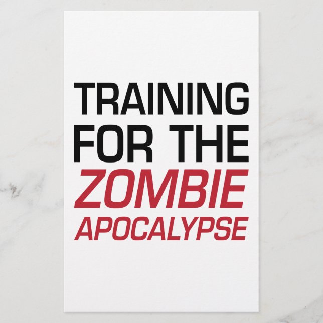 Schulung für die Zombie-Apokalypse (Vorderseite)