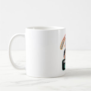 Schulung meines künstlerischen KI-Zitats Kaffeetasse