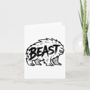 Schulung zur Bodybuilding von Beast Gym Fitness Karte