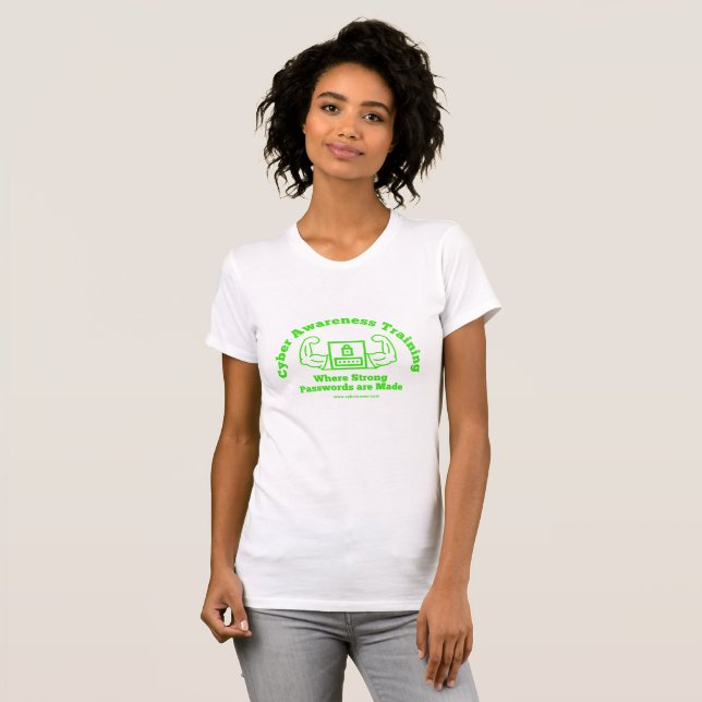 Schulung zur Sensibilisierung für Cyber-Probleme T-Shirt (Vorne ganz)