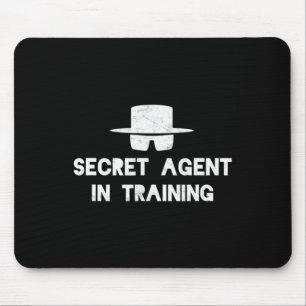 Schulungen für geheime Agent Halloween-Kostümspion Mousepad