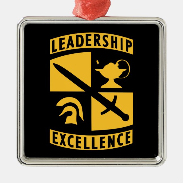 Schulungskorps für die ROTC-Reserve Ornament Aus Metall (Vorne)