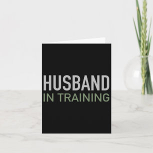 SchulungsteilnehmerIn Funny Groom Geschenk Verlobu Karte
