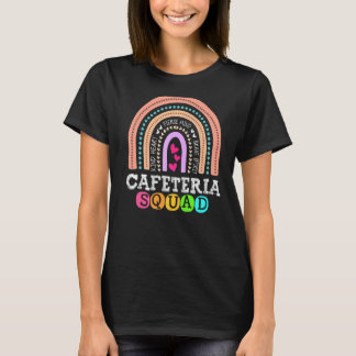 Schulunterstützungsteam Matching Cafeteria Squad W T-Shirt