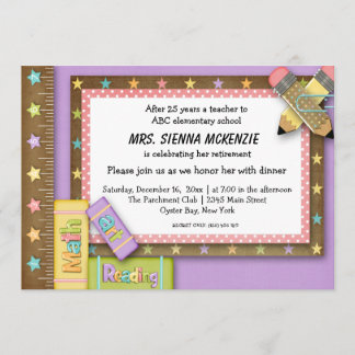 Schulveranstaltung Einladung