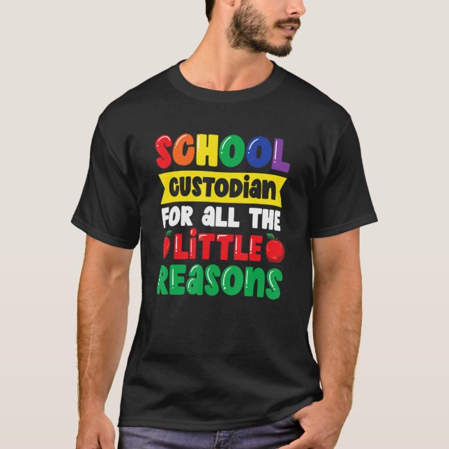 Schulverwalter für alle kleinen Gründe Scho T-Shirt (Vorderseite)