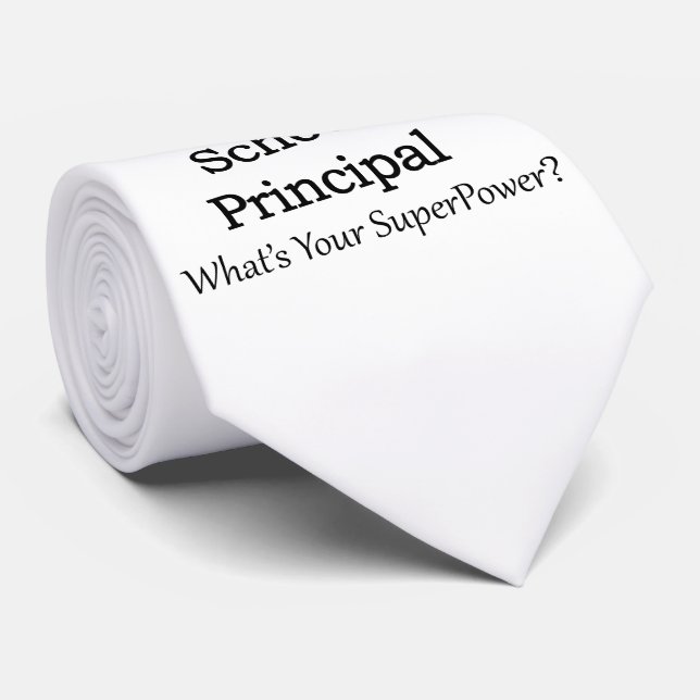 Schulvorsteher Krawatte (Gerollt)