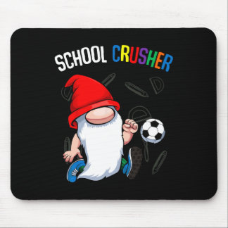 Schulzerstörer Ck Zur Schule Süßer Gnom Fußball St Mousepad