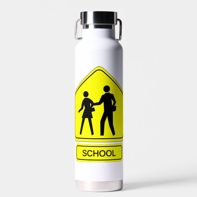 Schulzone Trinkflasche (Vorne)