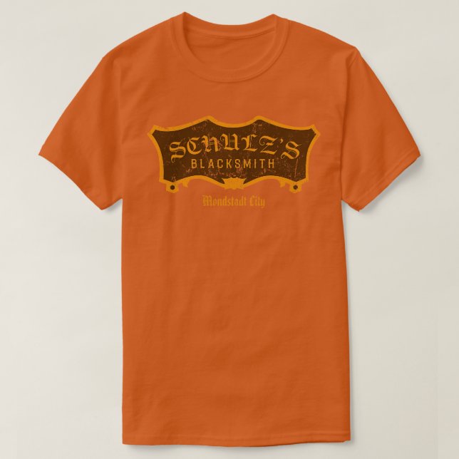 Schulzs Blacksmith T-Shirt (Design vorne)