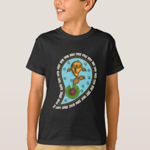 Schuppen Kinder- und Baby-Dunkelshirt T-Shirt