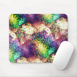 Schuppenfarbene Waagen oder Wassertropfen Mousepad