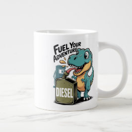 Schüren Sie Ihr Abenteuer Jumbo-Tasse