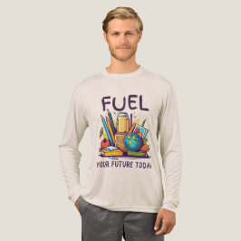 Schüren Sie Ihre Zukunft heute Tri-Blend Shirt
