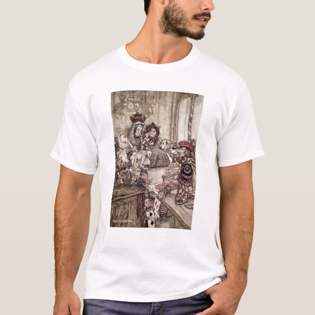 Schurke Arthurs Rackham | vor dem König und der T-Shirt (Vorderseite)