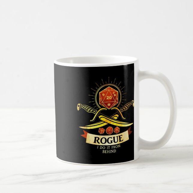 Schurke Fantasy Gamer Rpg Cl  Kaffeetasse (Rechts)
