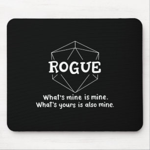 Schurke Lustiger Charakter Witz Rollenspiele Rpg G Mousepad
