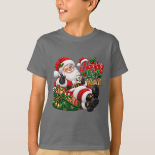 Schurkenliste Weihnachten Santa T-Shirt