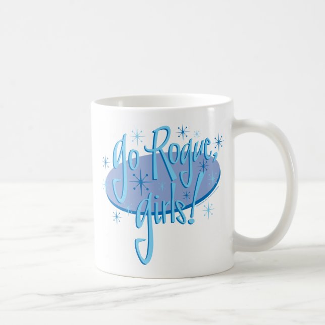Schurkenmädchen Kaffeetasse (Rechts)
