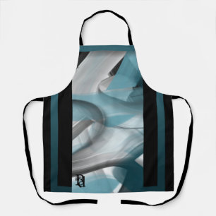 Schürze Abstrakter Trend Dekoration Blauer Ozean