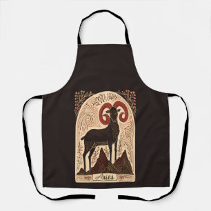 Schürze Aries Celestial Zodiac Art
