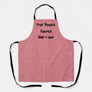 Schürze Barbecue - Personalisiert - HAMbyWG