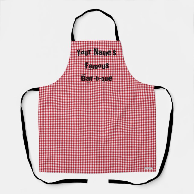 Schürze Barbecue - Personalisiert - HAMbyWG (Vorderseite)