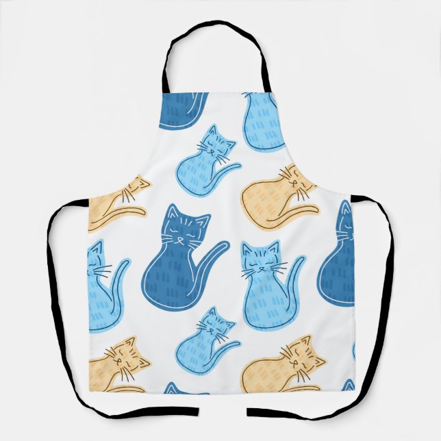 Schürze Cat Design Koch Spezielle Küche (Vorderseite)