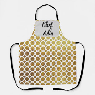 Schürze Chef Adia mit dekorativem Muster