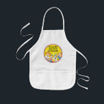 Schürze Children Zeevie and Friends for Hanukkah Y<br><div class="desc">Eine Hanukkah Gelb und Rosa, Schürze der Kinder. Diese "Zeevie and Friends" Schürze ist ein wunderbares Geschenk für jedes Kind dieser Chanukah. Nutzen Sie es zum Backen, zum Handwerk oder zum Spielen, um einen Kindertag zu machen! Personalisieren Sie, indem Sie Text löschen und Ihre eigenen hinzufügen. Wählen Sie Ihren bevorzugten...</div>