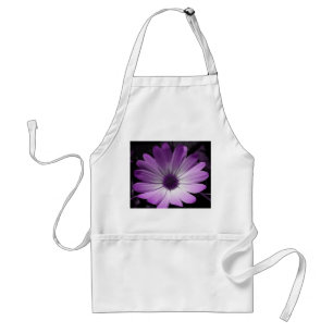 Schürze der lila Daisy-Blume