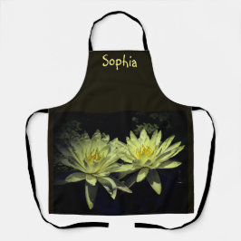 Schürze der personalisierten Tropischen Blume