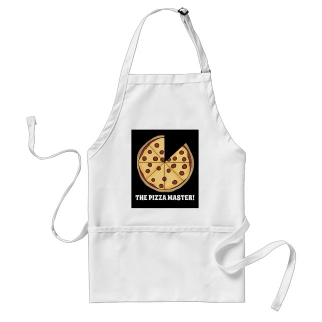 Schürze der Pizzameisternamensnachricht (Vorne)